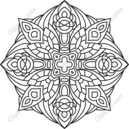 Mandala Floral