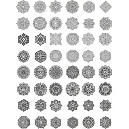 Mandala Clipart Collection - 60 Unique