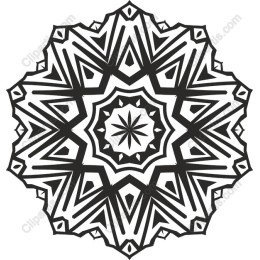 Mandala-Inspired Geometric