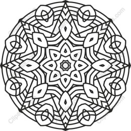Intricate Mandala Clipart
