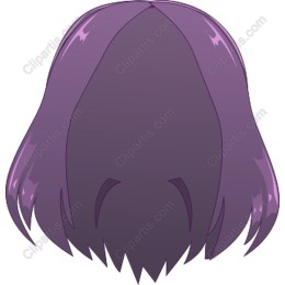 Stylish Purple Hairstyle