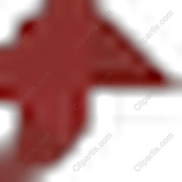 Dynamic Abstract Red