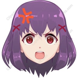 Vibrant Angry Character