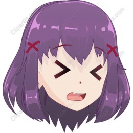 Purple-haired Character