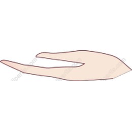 Elegant Outstretched Hand