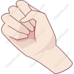 Fist Icon Hand Gesture