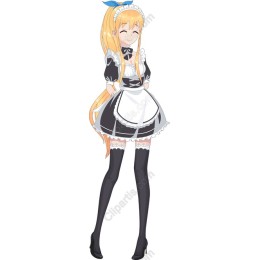 Cheerful Maid Character