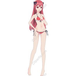Summer Vibes: Red Bikini