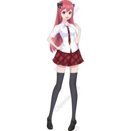 Cheerful Schoolgirl