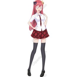 Anime-Inspired Schoolgirl