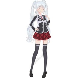 Cheerful Anime Schoolgirl