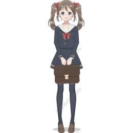 Charming Anime Schoolgirl