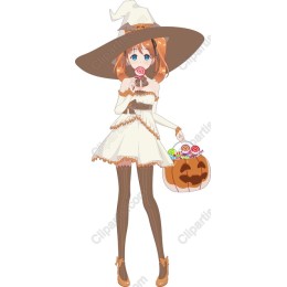 Charming Halloween Witch