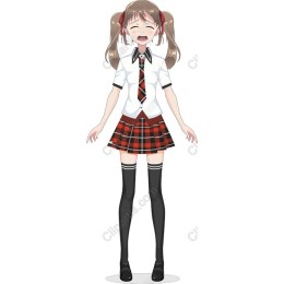 Expressive School Girl