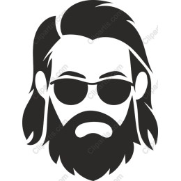 Bearded Man with Sunglasses