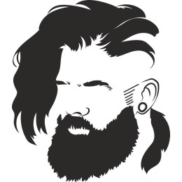 Stylish Bearded Man