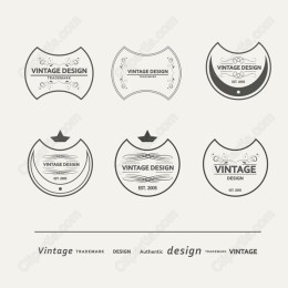 Vintage Badges Collection