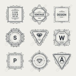 Vintage Decorative Badge Collection