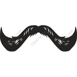 Stylized Mustache