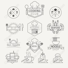 Culinary Icons Set