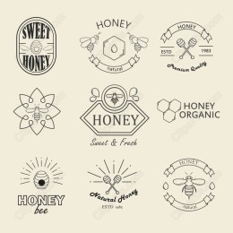 Sweet Honey Bundle: Organic Graphics for Creative Projects