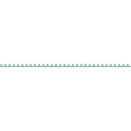 Elegant Green Foliage Border