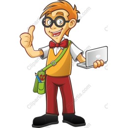 Cheerful Young Character