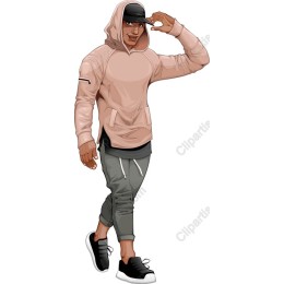 Trendy Young Man
