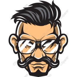 Trendy Bearded Man