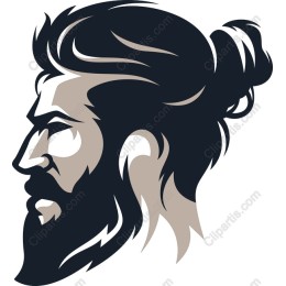 Modern Bearded Man