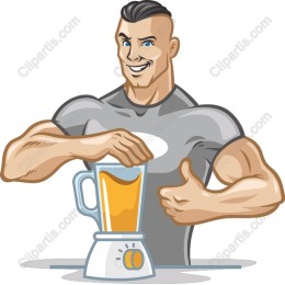 Energetic Fitness Illustrator: Muscular Character with Blender