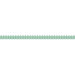 Green Wavy Pattern