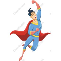 Vibrant Superhero