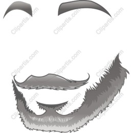 Masculine Face with Beard