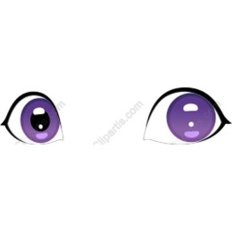 Captivating Purple Eyes