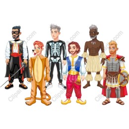 Vibrant Character Costume Set