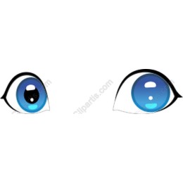 Stylized Blue Eyes