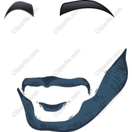Stylized Male Face