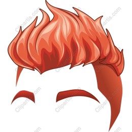 Stylish Red-Haired Character