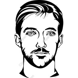 Stylish Man's Face