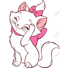 Charming White Cat
