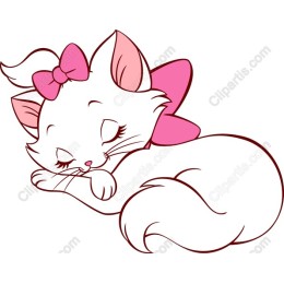 Charming Sleeping Cat