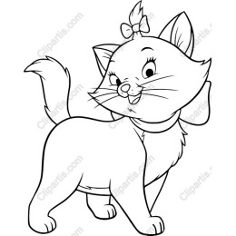 Adorable Cartoon Cat