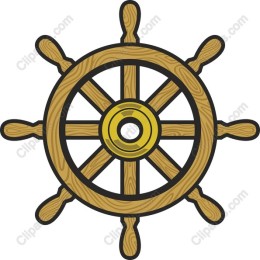Nautical Ship's Wheel