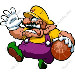 Cartoon Basketball Character