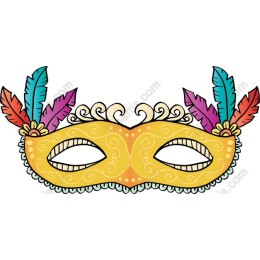 Vibrant Masquerade Mask