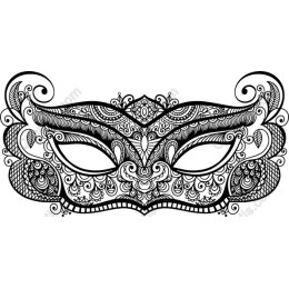 Intricate Masquerade Mask