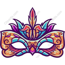 Vibrant Masquerade Mask