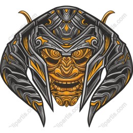 Fierce Warrior Mask