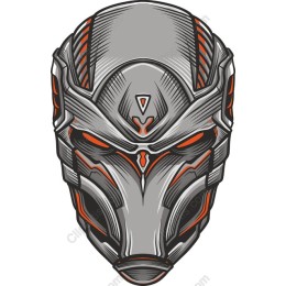 Futuristic Helmet work